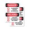 Signmission 7 in Width, Vinyl Decal, Rectangle, Bilingual OS-2PACK-DS-D-710-VS-1242 - alternate 1